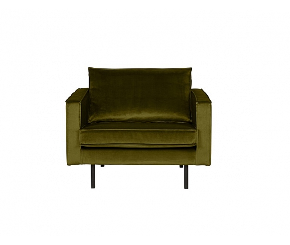 Rodeo velvet armchair